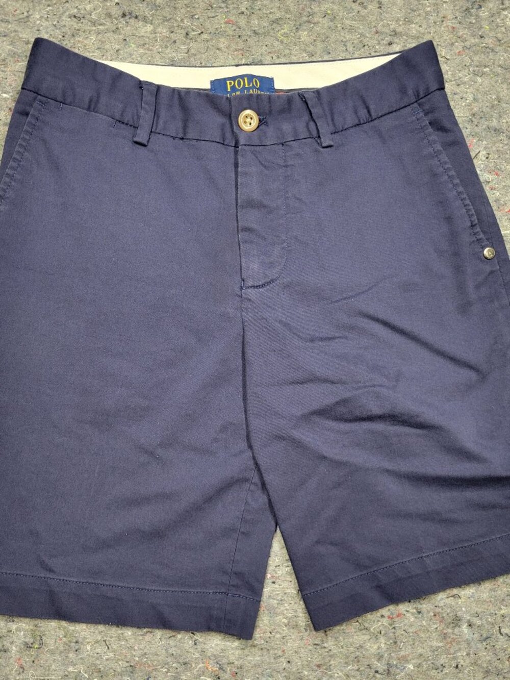Boys shorts, Polo Ralph Lauren, size 10, navy blue,  good condition